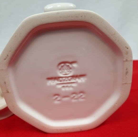 Pfaltzgraff Christmas Heritage Sugar & Creamer Serving‎ Set Vintage Discontinued - Picture 4 of 9